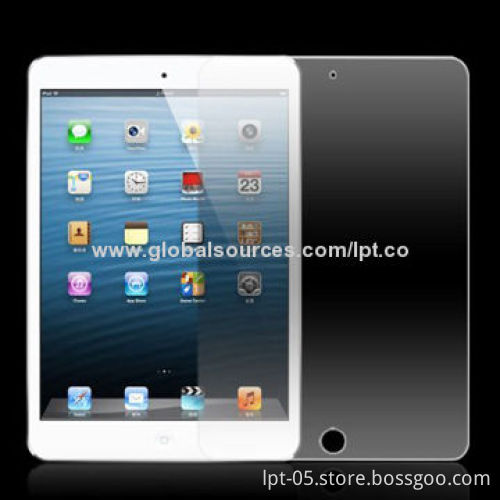 Anti-fingerprint, Anti-shatter, Anti-glare Tempered Glass Screen Protector for iPad mini